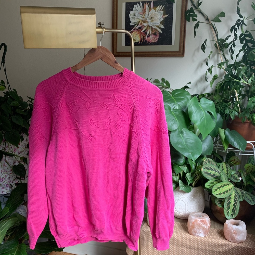 Vintage 80’s style cotton sweater